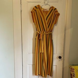 Belted Jumpsuit with Pockets